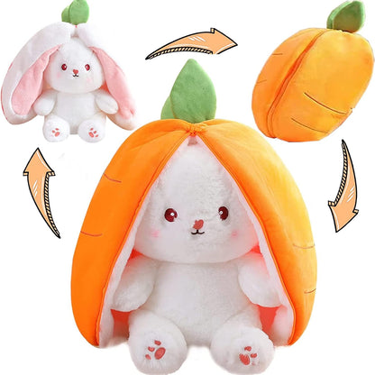 CONEJITO FRUTA FRESA Y ZANAHORIA MAS LAMPARA DE TULIPANES